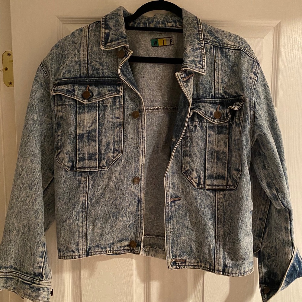 Vintage Acidwash Denim Jacket